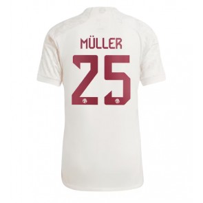 Bayern Munich Thomas Muller #25 Tredje trøje 2023-24 Kort ærmer